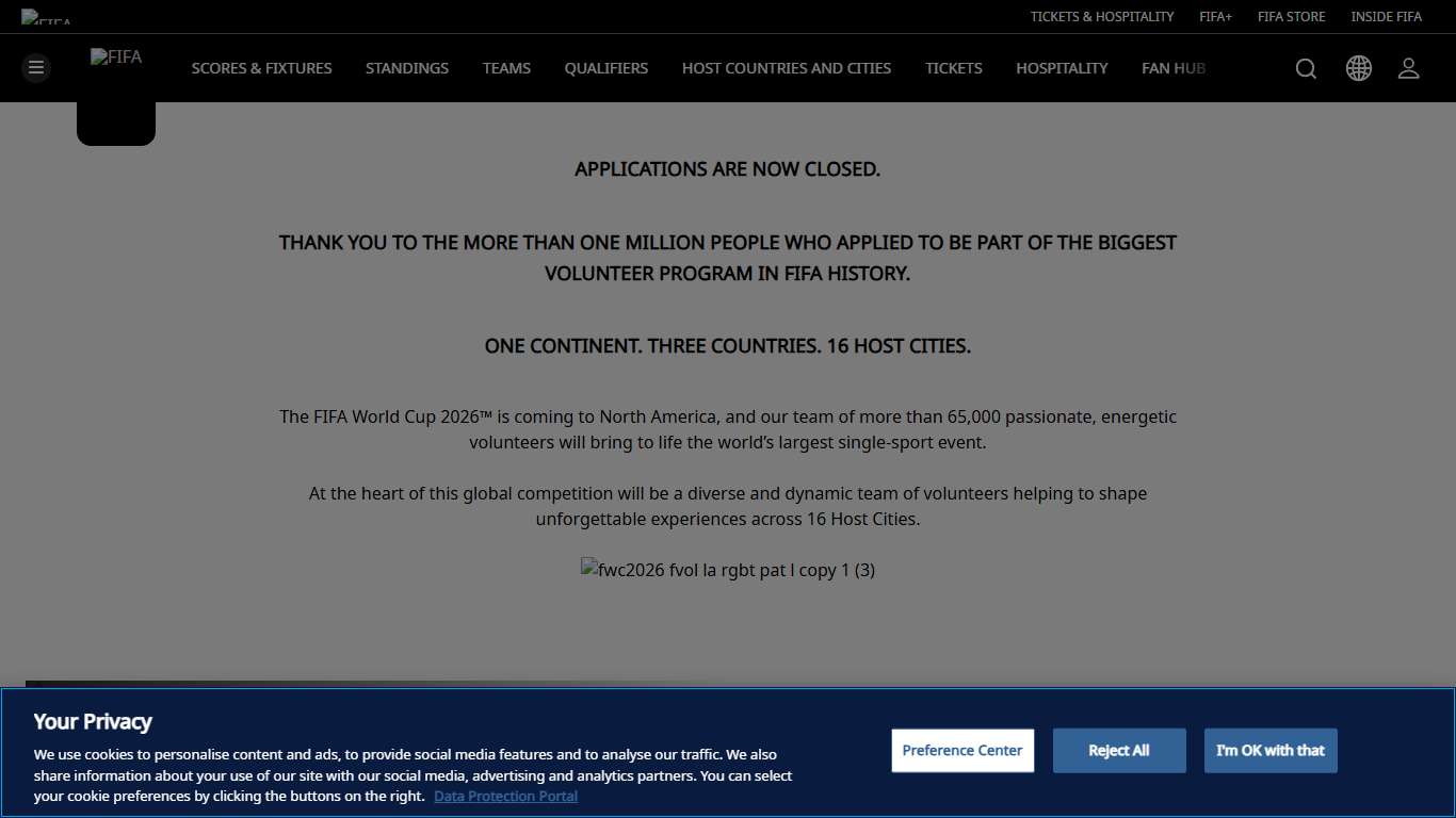 Volunteers FIFA World Cup 2026™